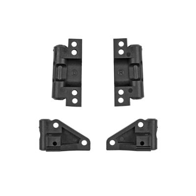 Support de triangles avant et arriere Noir pour RC10