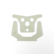Supports d'amortisseurs avant/arrière blancs RC10 TEAM-ASSOCIATED