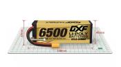 Lipo batterie 4S 14.8V 6500mAh 100C EC5 GoldSeries DXF-POWER