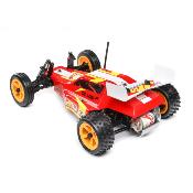 Mini JRX2 4x2 1/16e Buggy Brushed RTR Rouge LOSI