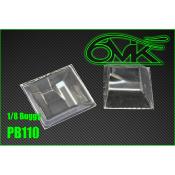 Aileron avant lexan pour 1/8e TT HB/Mugen (2)