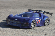 HYPER VTNitro RTR moteur Hyper30 - Carrosserie Bleue HOBAO