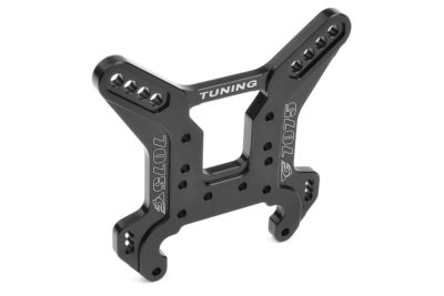 Support d'amortisseur arrière hard aluminium 5mm anodisé noir SBX-825 CORALLY