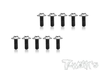 Vis Titane 3x8 têtes UFO (10) T-WORK'S