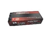 Accu Lipo MIDDLE 7500 140c 2S 7.6V (prises PK 5mm) WS-LINE