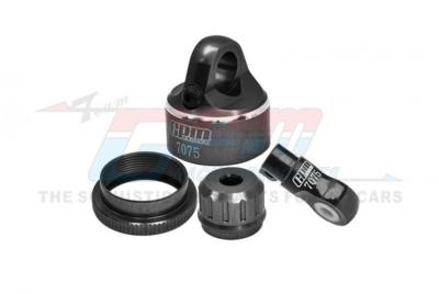 Bouchon (1) et pièces aluminiums d'amortisseurs pour moto Losi GPM