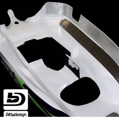 Bandes aluminiums de protection carrosserie BITTYDESIGN