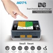 Chargeur D6 PRO - Dual Channel Smart Charger AC/DC HOTA