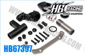 Sauve servo complet HB RACING