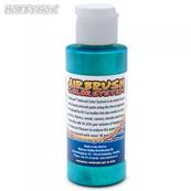 Peinture bleu turquoise avec reflets 60ml HOBBYNOX