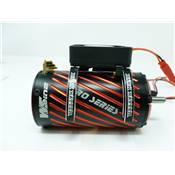 Support ventilateur double + 2 ventilateurs pour moteur 1/8e