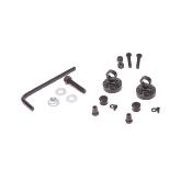 Set de bouchon d'amortisseur Alu. Big Bore - L1R,LD3,ST2 (2) SCHUMACHER RACING
