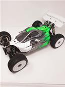 Carrosserie VSE Vert/Alu/Blanc peinte pour VSE HOBAO RACING