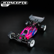Carrosserie non-peinte F2 pour X-Ray XB2 2025 avec aileron J-CONCEPTS