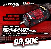 Nouveau Moteur 1/8eme brushless 4274 V2 2023 WS-LINE