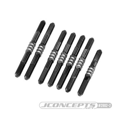 Set de biellettes titane 3.5mm NOIRE pour B74.2  JCONCEPTS