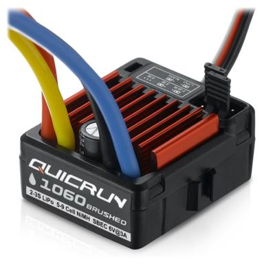 Variateur quicrun 1060 pour moteur à Charbons 60Amps HOBBYWING