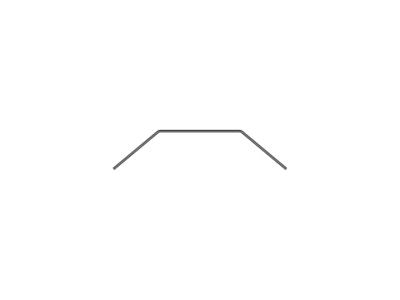 Barre anti-roulis avant - 0.8mm - XRAY 