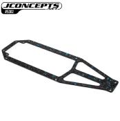 Platine carbone FORGE Bleu pour RC10 1989 Stealth J-CONCEPT