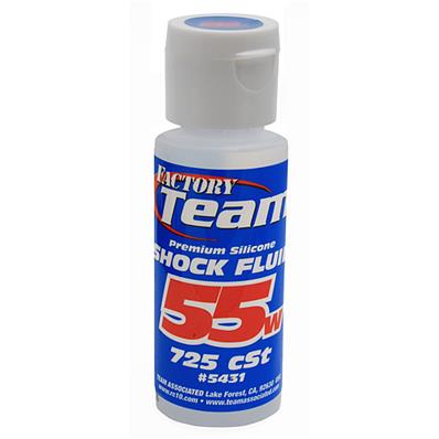 Huile silicone 55wt (60ml) (725cst) TEAM-ASSOCIATED