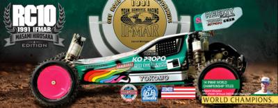 Pi�ces d�tach�es et options 1/10e TT Associated RC10 Stealth Car Masami 89/91