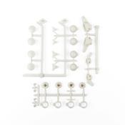 Set de pieces plastique Blocs de direction, moyeux arrière, pièces d'amortisseurs, phares pour RC10 TEAM ASSOCIATED