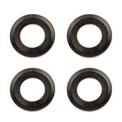 Bleeder shock cap seals 16mm (4) TEAM-ASSOCIATED