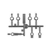 RC10B84 Steering Links And Pivot Ball Sockets TEAM-ASSOCIATED