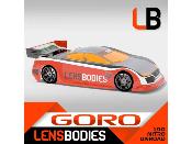 Carrosserie "GORO" Light 200mm piste 1/10e pancar LENS BODIES