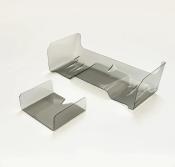 Aileron 1/8e Tout-terrain "FORGE" coloris fumée LEADFINGER RACING