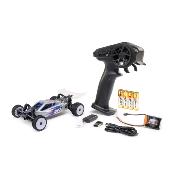 1/24 Micro-B 2S 2WD RTR Race Buggy (Battery & Charger Included), Silver LOSI
