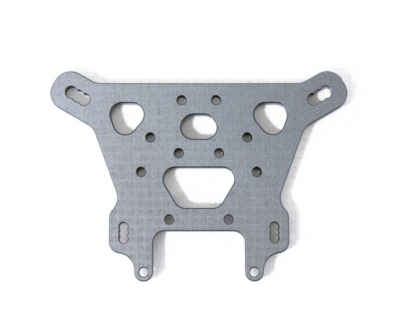 Support d'amortisseur avant gun métal anodisé MT48 2.0 TEKNO-RC