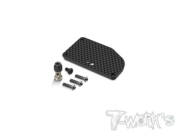 Kit capot récepteur carbone pour KYOSHO MP11E T-WORK'S