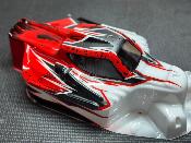 Carrosserie "ARYA" Blanc/Gun Métal/Rouge Universel WS-LINE
