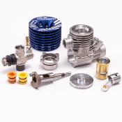 Combo Moteur MAX-B21 + Ligne d'échappement TB02 EFRA 2089 (T-2090) OS-ENGINE