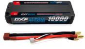 Lipo Batterie 2S 7.6V 10000mAh 150C Blue 5mm avec cordon DEAN DXF-POWER