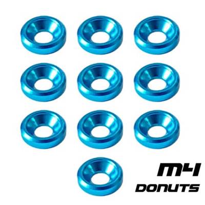 Rondelles cuvettes M4 (10) DONUTS RACING