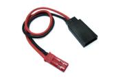 Cordon de charge Futaba(2.1+) Charger Lead -TX 22Awg 60cm Pvc ETRONIX