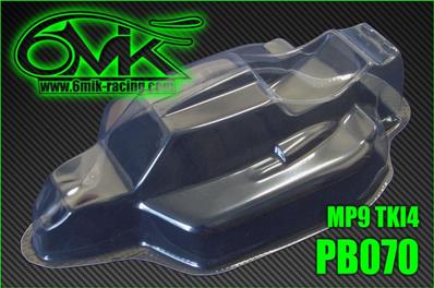 Carrosserie pour Kyosho MP9 Tki4 "stock" (non peinte) 6-MIK