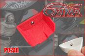 Aileron avant 1/8 Buggy semi rigide  Blanc