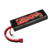 Accu Lipo 2S 4000 mAh 45C avec prise DEAN intgre ROBITRONIC