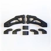 Triangles avant supérieurs S35-GT2/GT2E et pièces de liaison arrière SWORKZ