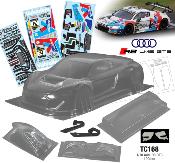 1/10 Carrosserie AUDI R8 GT3 "VALVOLINE" 190mm (non peinte) TEAM C