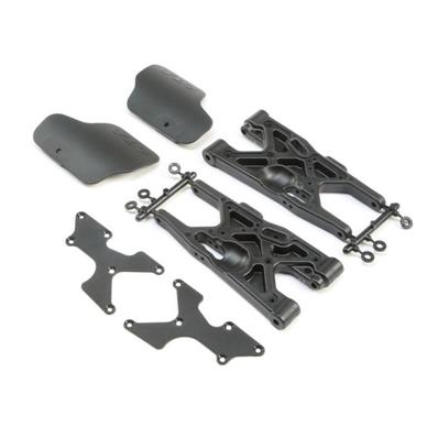 Triangles arrières, renforts et bavettes Losi-8X