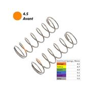 Ressorts 16mm avants EVO 4.5 oranges (2) 8B 4.0 LOSI