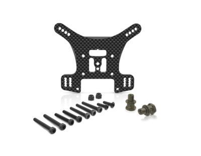 Support d'amortisseur arrière carbone 5mm pour MP11 T-WORK'S