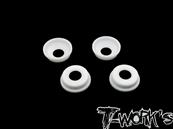 Coupelles de fusées avants téflon pour MBX8/7R/7/RC8/Sworkz (4) T-WORK'S