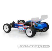 Carrosserie non-peinte "Protector" pour Associated RC10 Worlds car + aileron 6.5 J-CONCEPTS