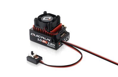 Variateur Quicrun 120A sensored 1/10e HOBBYWING