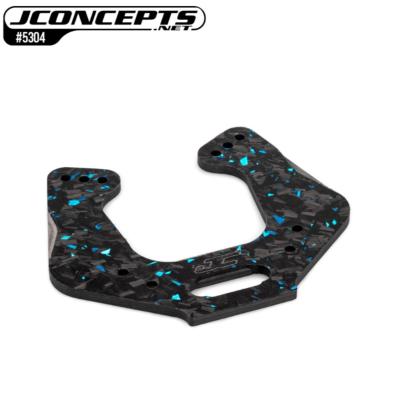 Tour d'amortisseur Avant en Carbone Forgé courte bleu pour RC10 1989 JCONCEPTS